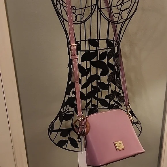 Dooney & BourkeDooney & BourkeDomed Saffiano Leather Crossbody Bag - Picture 5 of 6